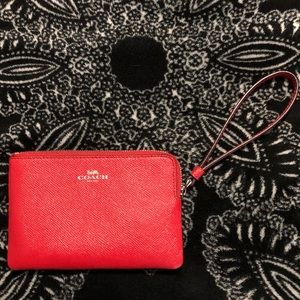 Coach wristlet. Used once.